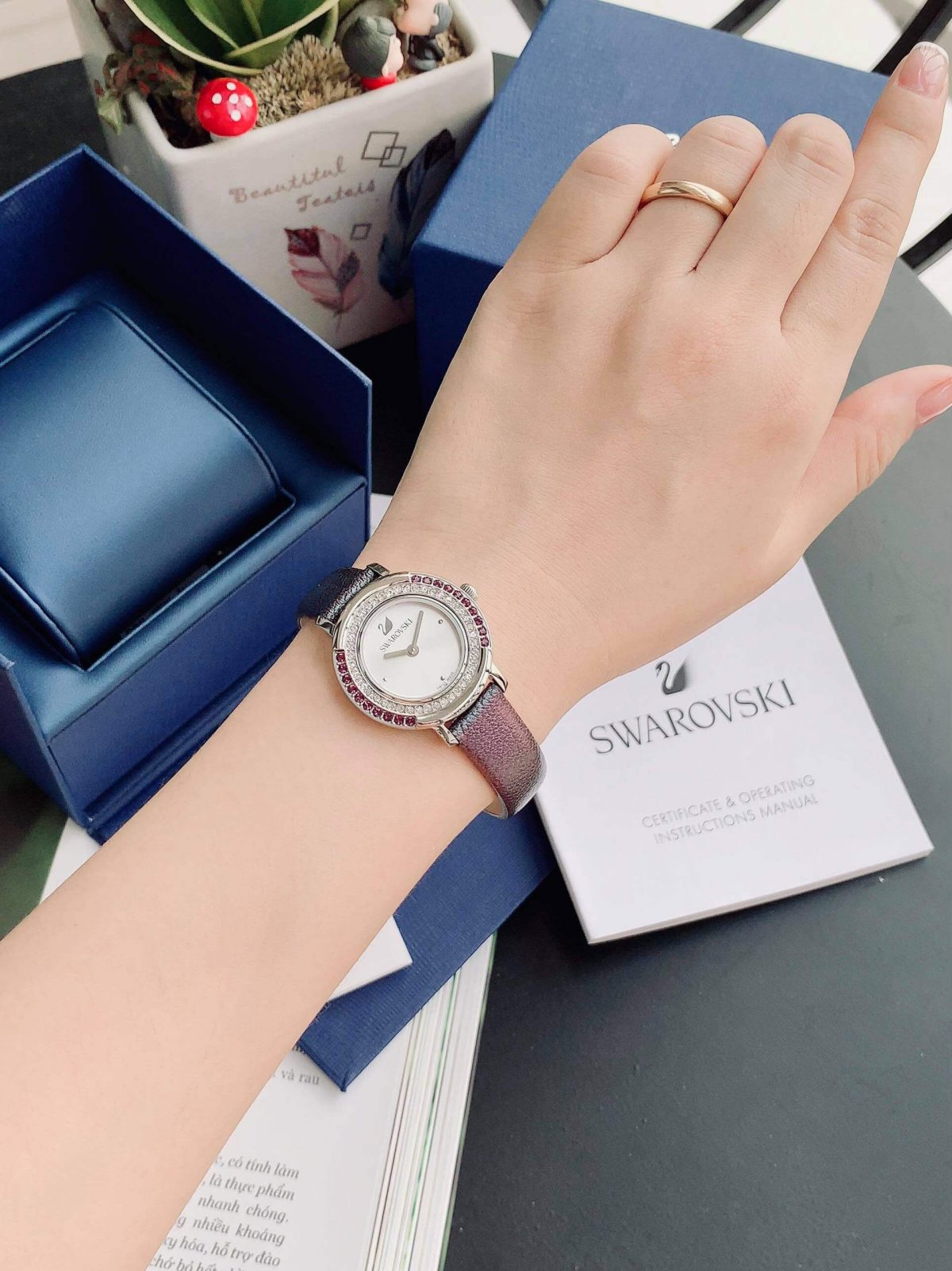 Swarovski playful mini discount watch