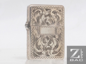 MS 151. Zippo bạc khối Italy - Bạc Ý  "Venetian"