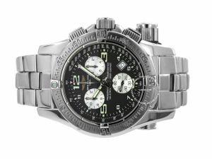 Đồng hồ Nhiệm vụ khẩn cấp Breitling 45 mm Chronograph Chronometer Black Dial A73321