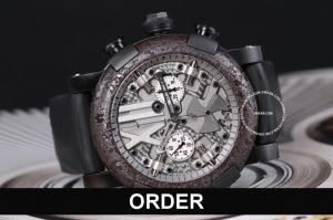 Đồng hồ Romain Jerome Titanic-DNA Steampunk Đen Chrono RJ.T.CH.SP.002.01