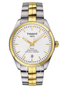 Đồng hồ Tissot PR100 Chronometer Two-tone  T1014512203100 T101.451.22.031.00