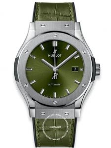 Đồng Hồ Hublot  542.NX.8970.LR Classic Fusion Titanium Green