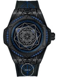 Đồng Hồ Hublot One Click Big Bang Sang Bleu All Black Blue 39mm 465.CS.1119.VR.1201.MXM18