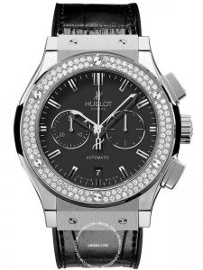 Đồng Hồ Hublot Classic Fusion Chronograph Titanium Diamonds 42mm 541.nx.1170.lr.1104