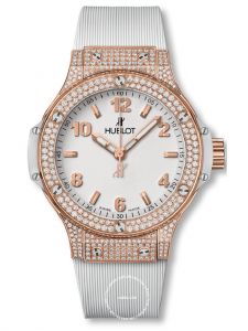 Đồng Hồ Hublot Big Bang Gold White Pavé 38mm 361.PE.2010.RW.1704