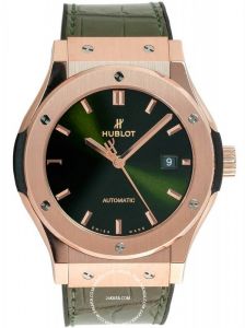 Đồng hồ Hublot Classic Fusion Green King Gold 42mm 542.OX.8980.LR