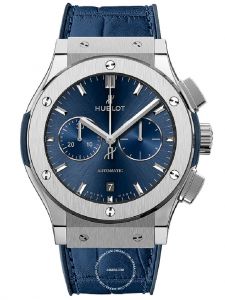 Đồng Hồ Hublot Classic Fusion Blue Chronograph Titanium 42mm 541.NX.7170.LR