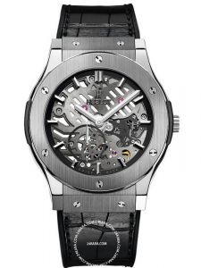 Đồng Hồ Hublot Classic Fusion Ultra-Thin Skeleton Titanium 42mm 545.nx.0170.lr