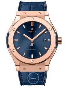 Đồng Hồ Hublot Classic Fusion Blue King Gold 42mm 542.OX.7180.LR