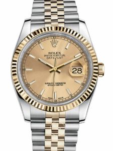 Đồng hồ Rolex Datejust 116233-0151 Champagne Jobilee 36