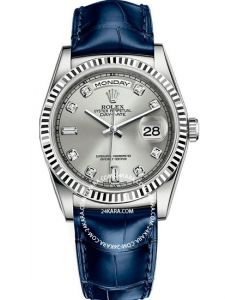 Đồng hồ Rolex Day-Date 118139 White Gold 36