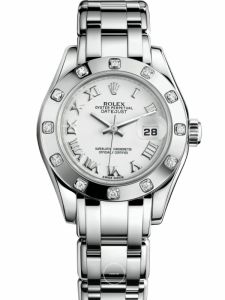 Đồng hồ Rolex Datejust Pearlmaster 80319 White Gold 29