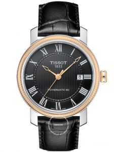 Đồng hồ Tissot T0974072605300 T097.407.26.053.00 T-Classic Bridgeport Powermatic 80