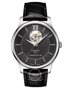 Đồng hồ Tissot T0639071605800 T063.907.16.058.00 tradition powermatic 80 open heart