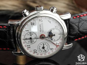 ĐỒNG HỒ TOURNEAU TRIPLE DATE MOON PHASE AUTOMATIC CHRONOGRAPH