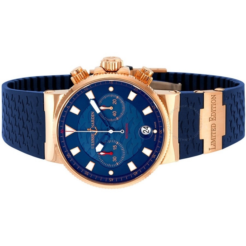 ng h Ulysse Nardin Blue Seal Chronograph Limited Edition 356 68