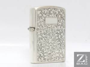 MS 127 - Zippo bạc khối Nhật venetian