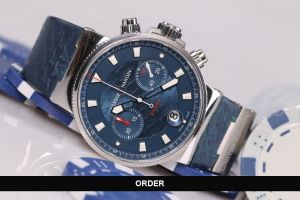 Đồng hồ Ulysse Nardin Maxi Marine Blue Seal Chronograph 353-68LE-3