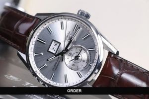 Đồng hồ TAG Heuer Carrera Calibre 8 GMT Silver Dial WAR5011.FC6291
